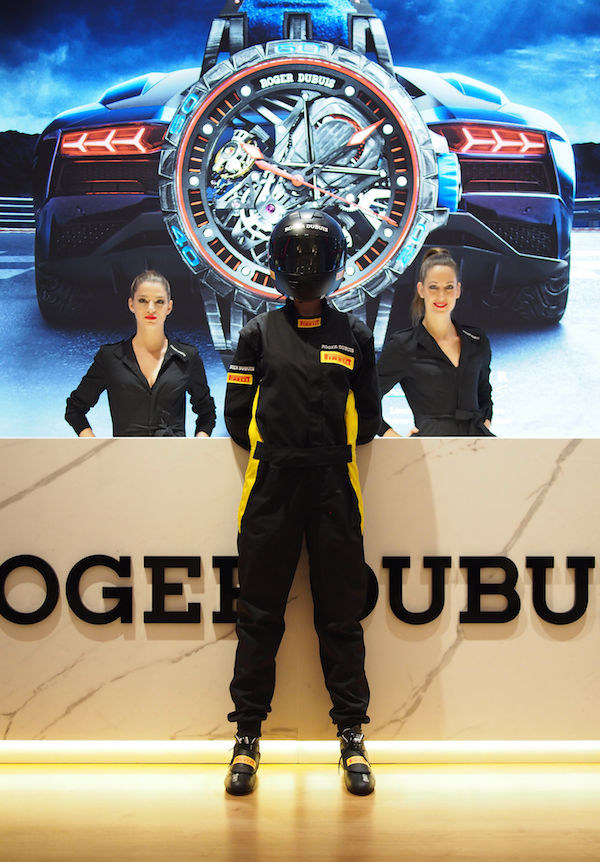 The Roger Dubuis booth at SIHH